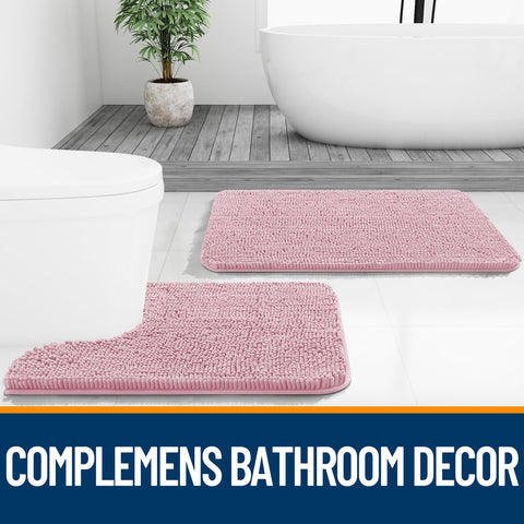 OLANLY rug suitable for tub, vanity, or showers