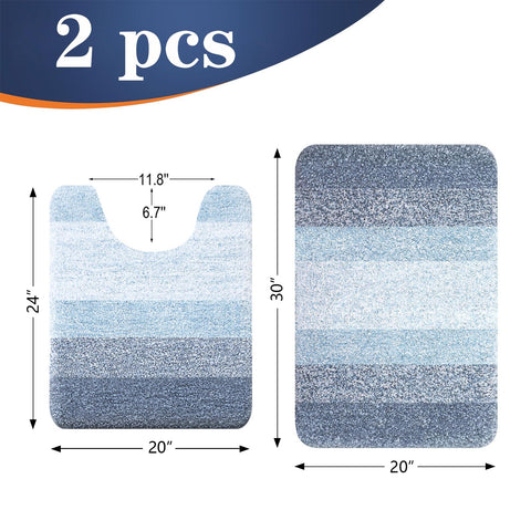 OLANLY blue microfiber close-up highlighting soft texture and quick-dry potential.
