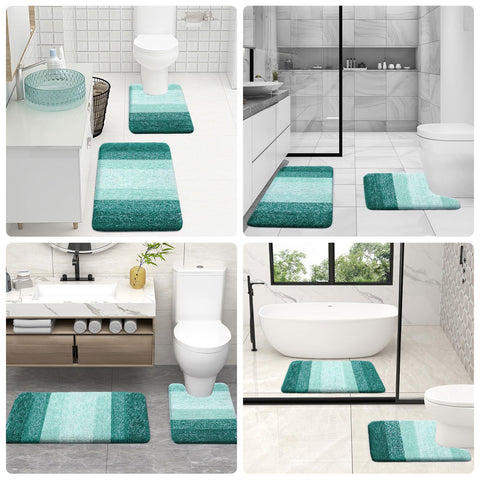 OLANLY mats in bathroom vanity area beside sink for comfort