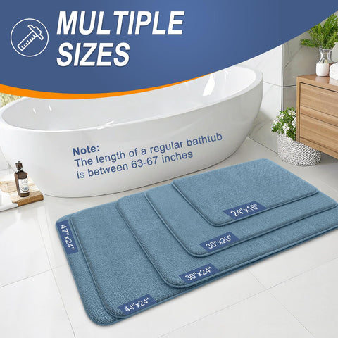OLANLY machine-washable bath mat is easy to clean and maintain.