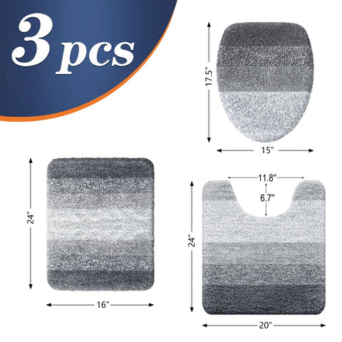 OLANLY microfiber plush pile close-up highlights ultra-absorbent texture for faster water uptake.
