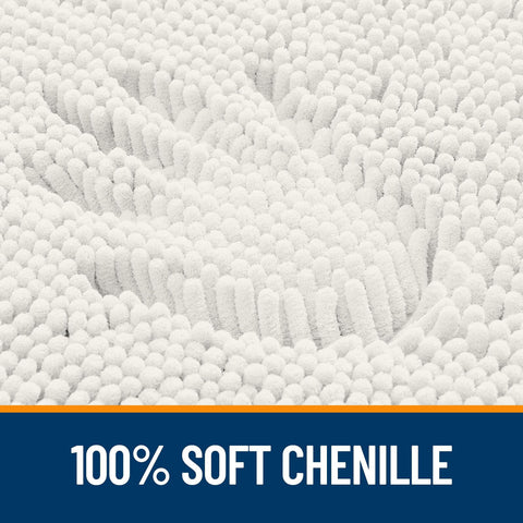 OLANLY bath rug quick-dry-microfiber dries fast for easy maintenance