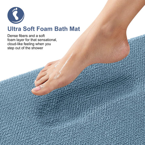 OLANLY soft velvet memory foam texture provides luxurious coziness.