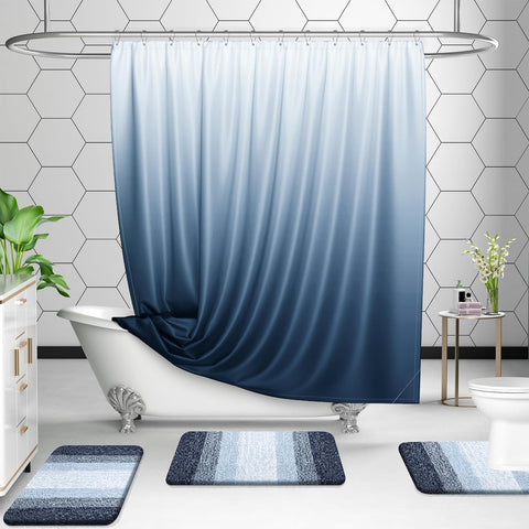 OLANLY vanity-area mat enhances décor with soft, inviting texture.