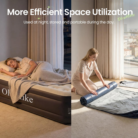 OlarHike ideal for camping and travel days with quick inflation.