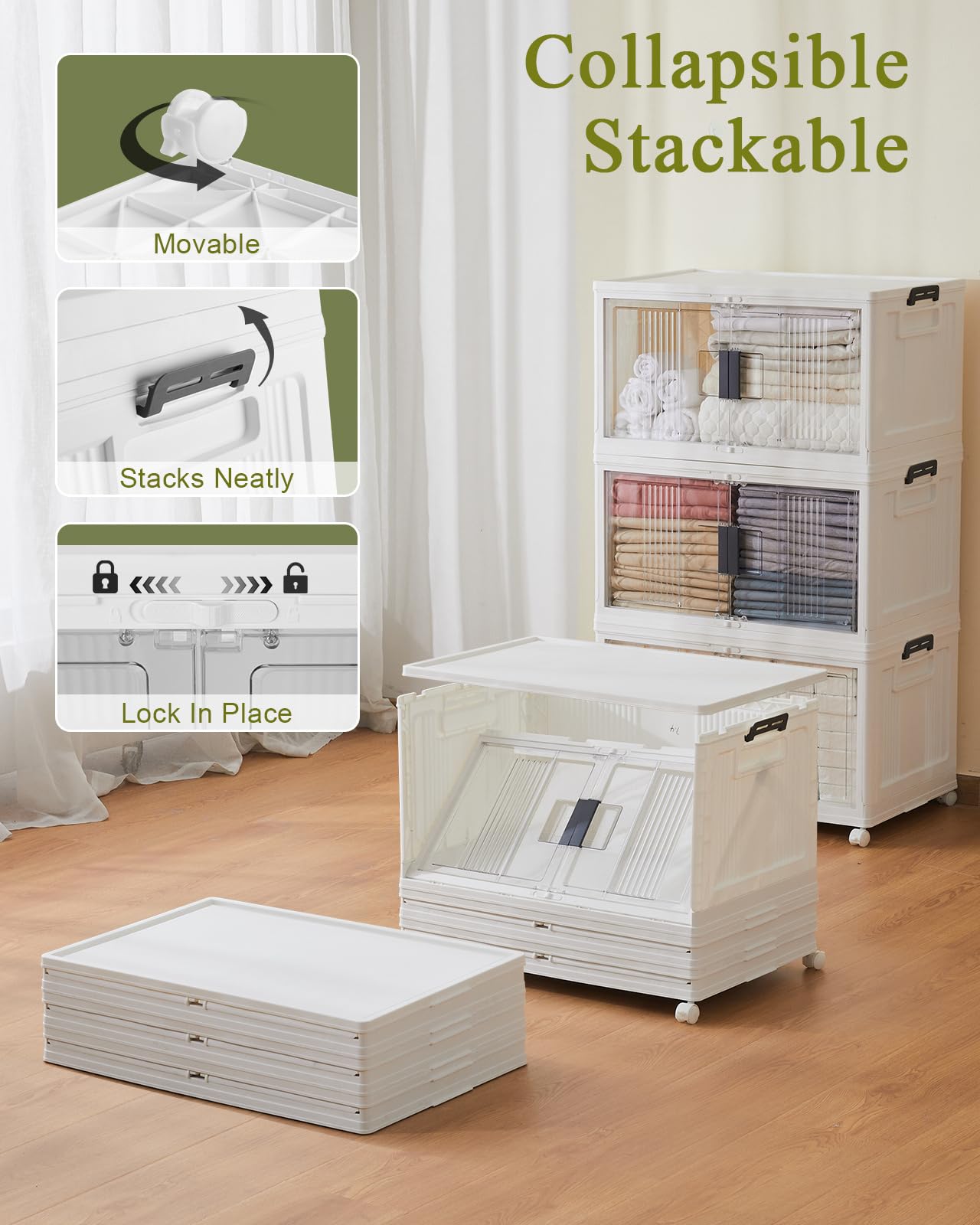 OlarHike dual front doors provide flexible entry to stored items.