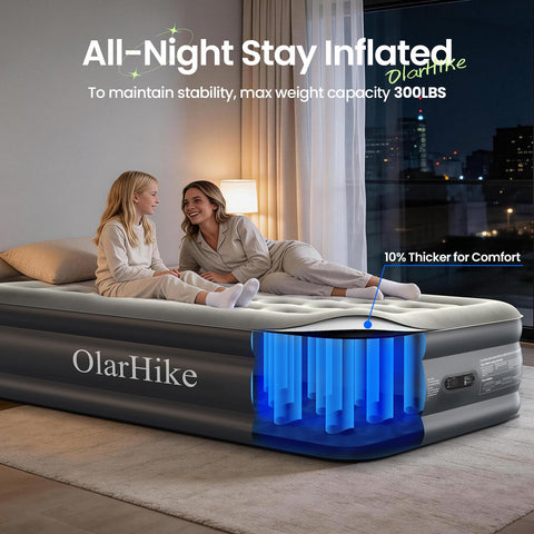 OlarHike twin mattress suited for guests, dorms, and spare sleepovers.