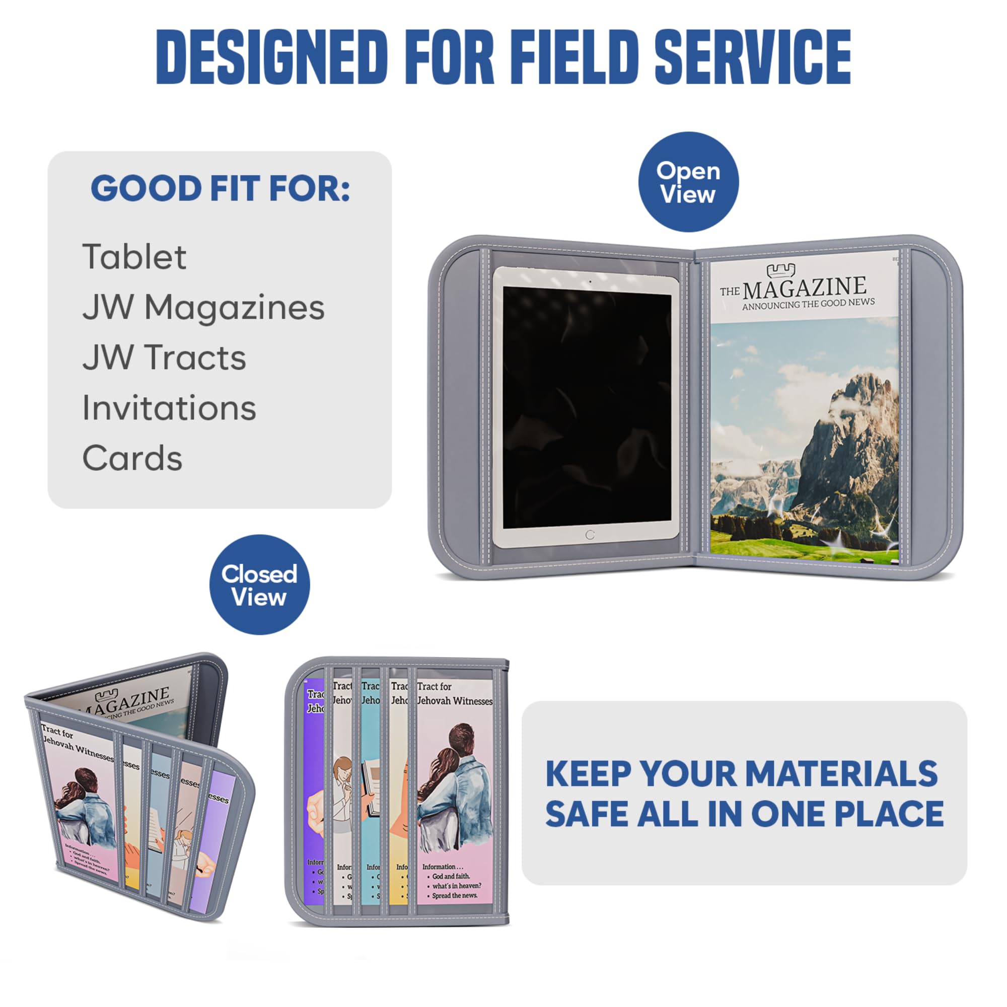 OLDECORY Pioneer Gift Organizer, ideal gift to boost ministry efficiency and organization