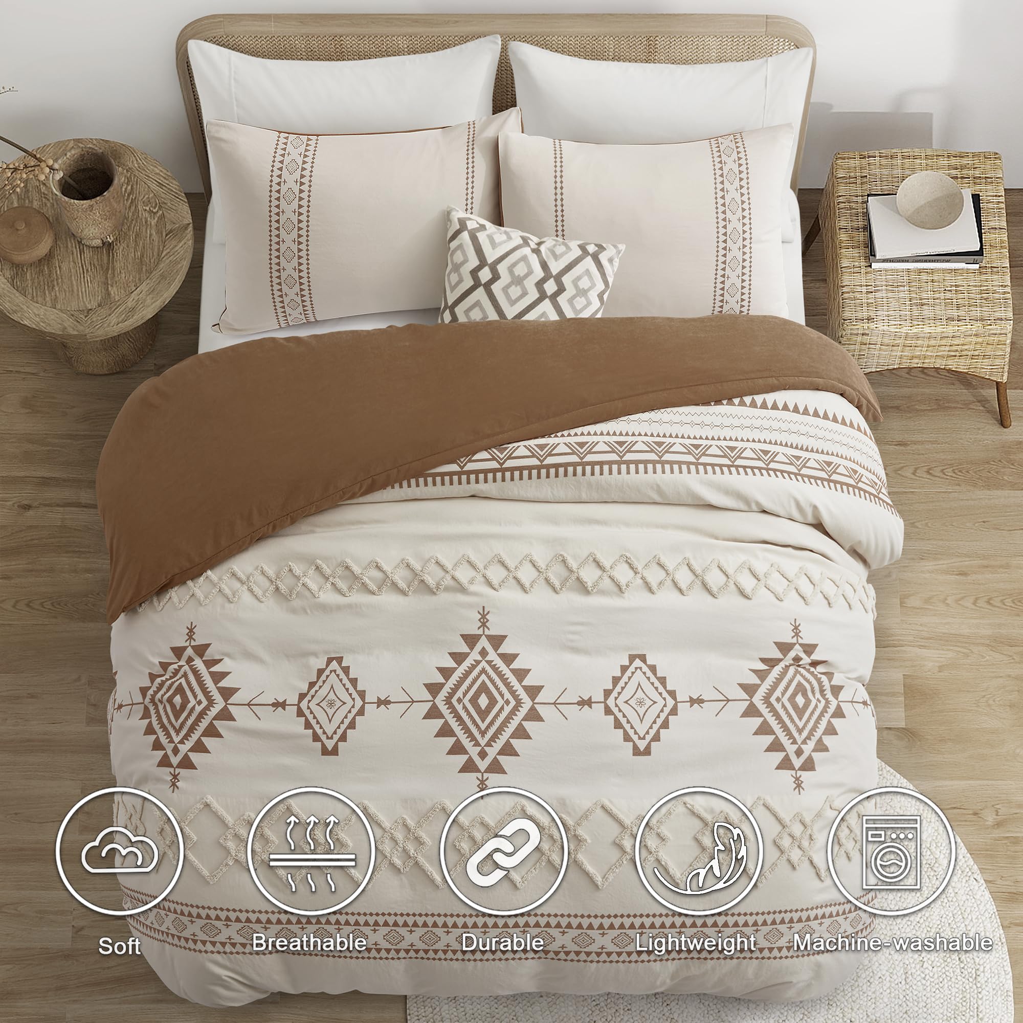 Oli Anderson microfiber is machine washable for quick, gentle care.