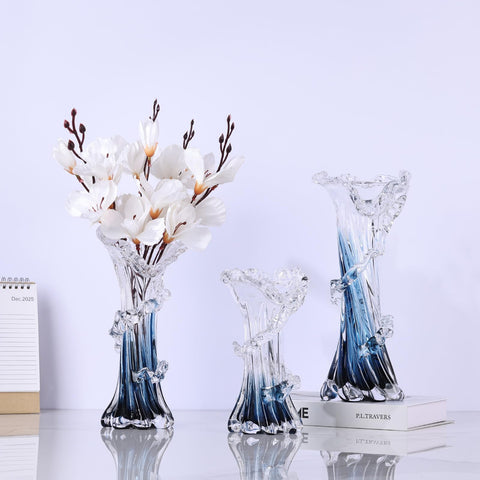oliruim centerpiece vase 11.8-inch height ideal for dining table displays