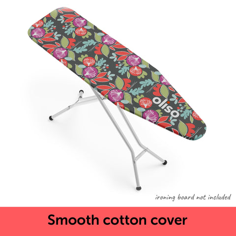 Oliso ironing board cover backed by a 3 year limited warranty and service support