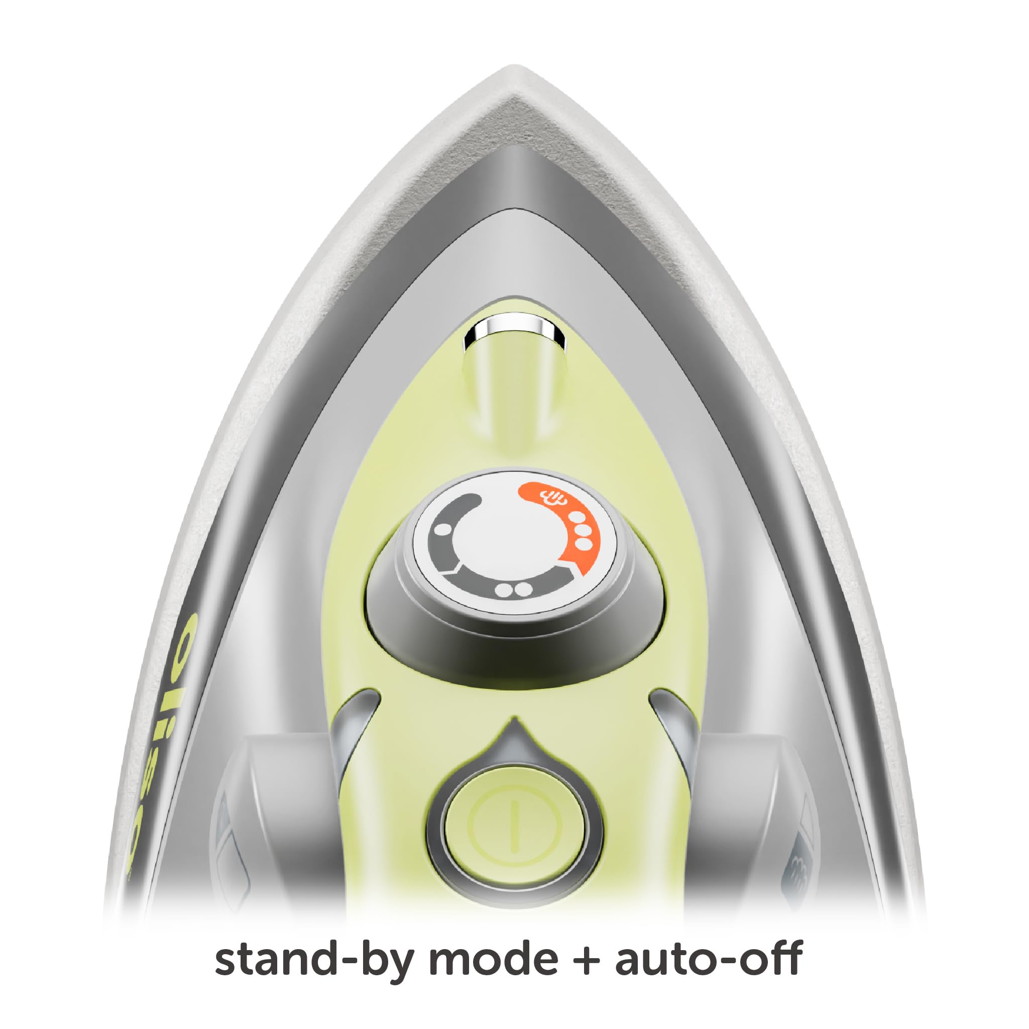 oliso M3Pro Diamond Ceramic-Flow soleplate glides smoothly over textiles