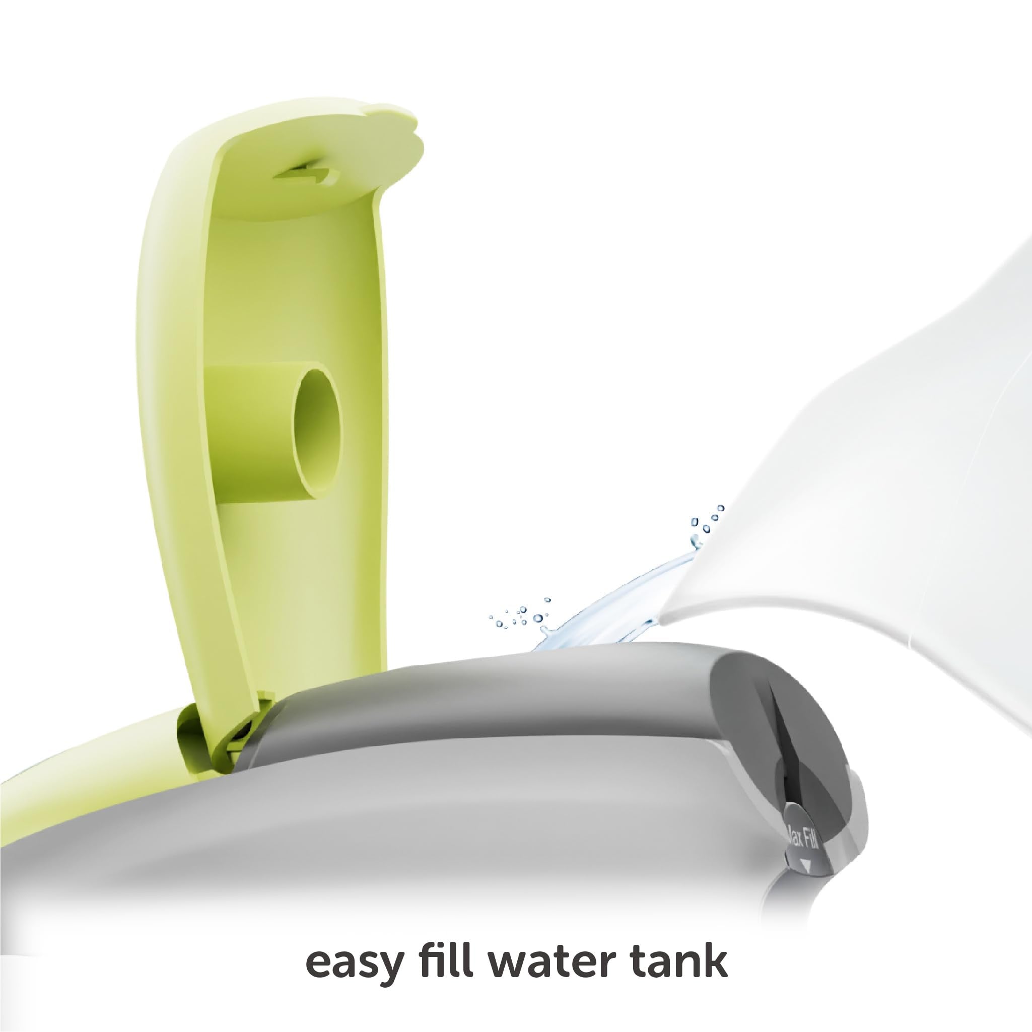 oliso M3Pro ergonomic palm-fit handle reduces wrist fatigue