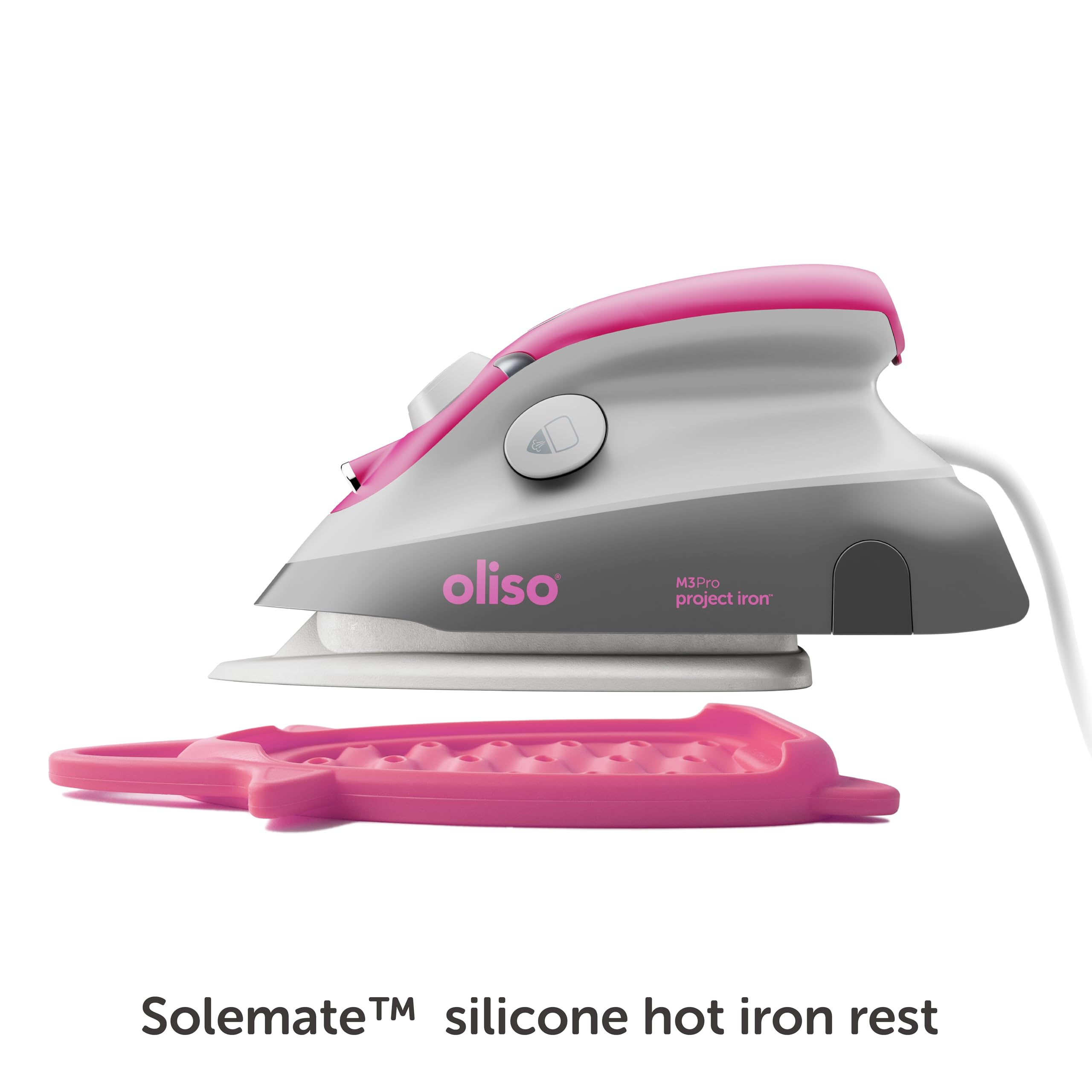 OLISO M3Pro steam-on-demand offers controlled pressing for precision.