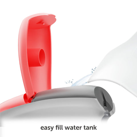 oliso M3Pro travel-ready with auto shut-off and dual voltage.