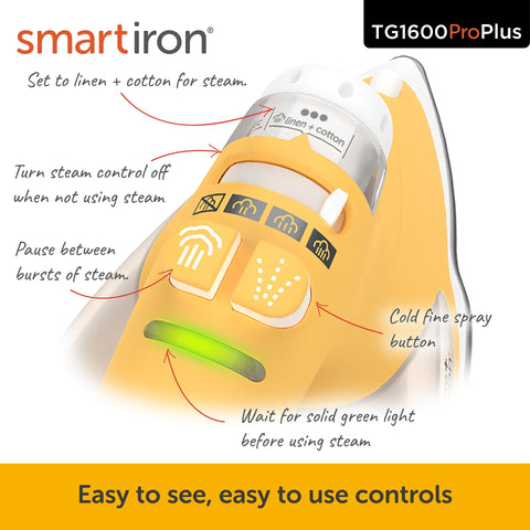 2-inch precision detailer tip on Oliso TG1600 ProPlus for fine work.