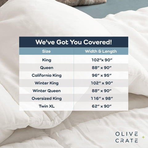 Olive + Crate bamboo-derived duvet insert signals eco-friendly choice for planet-conscious bedrooms