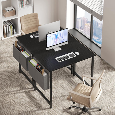 OLIXIS computer desk easy assembly with clear instructions and included tools