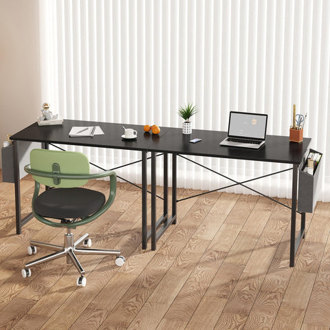 OLIXIS 31inch desk available in black, white, or rustic brown for style