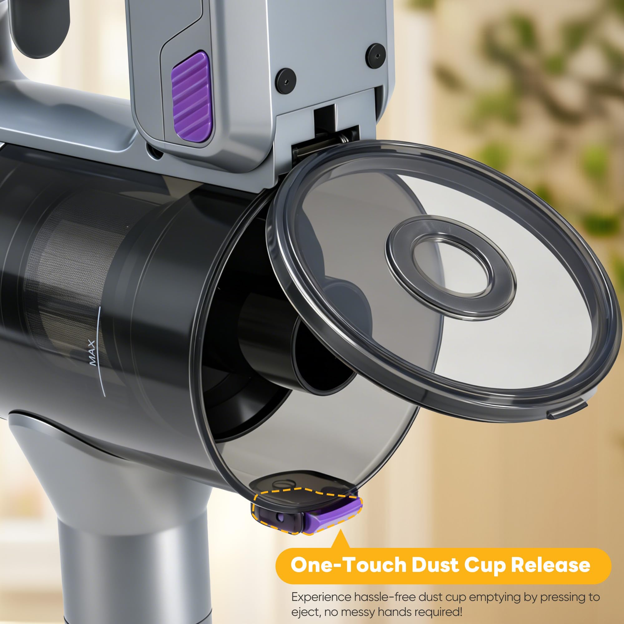 OLIXIS extended runtime supports 15–35 minutes of cleaning on a full charge