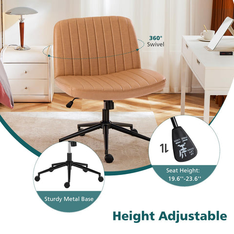 OLIXIS Criss Cross Chair with armless design saves space in tight rooms.