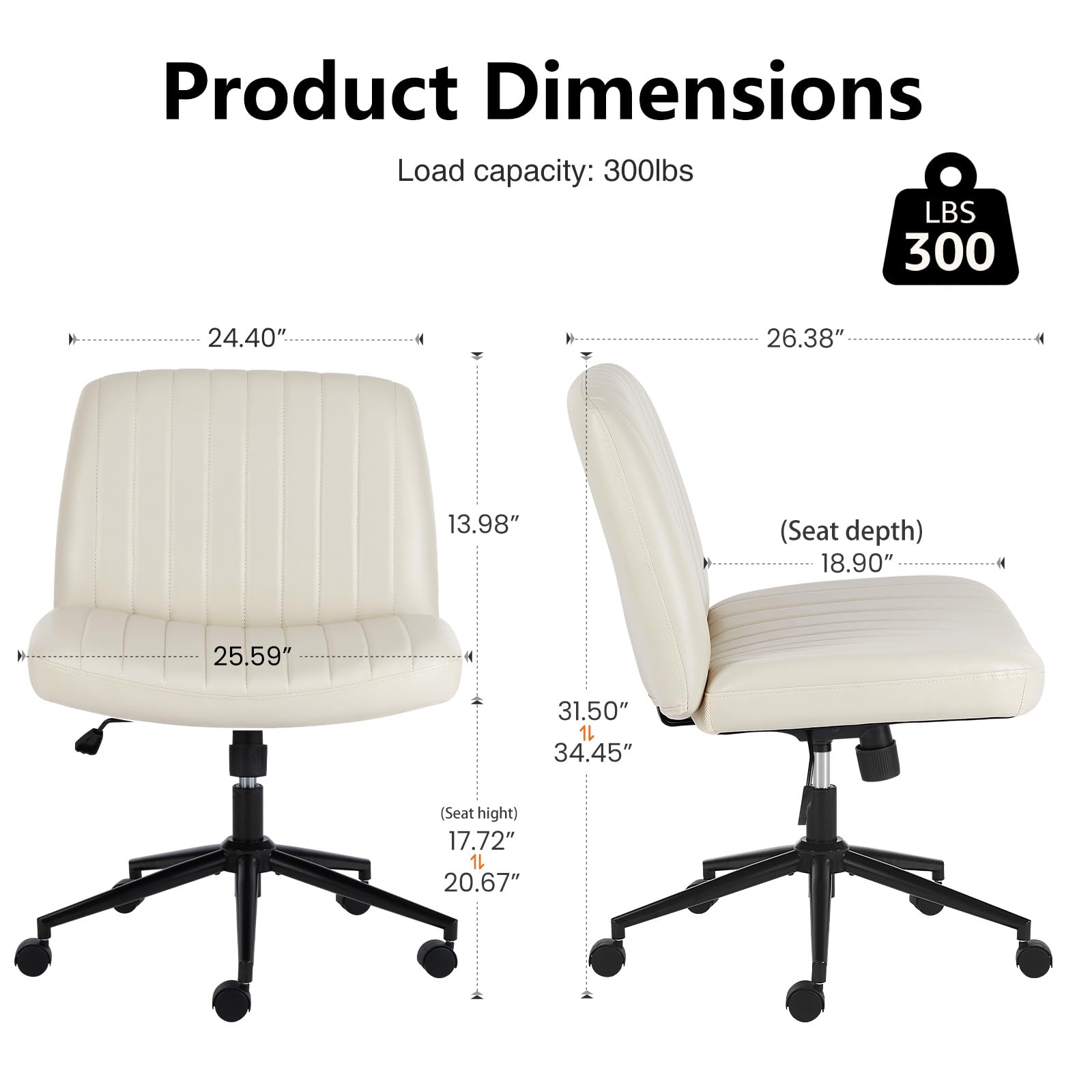 Ergonomic back support in OLIXIS Criss Cross Chair