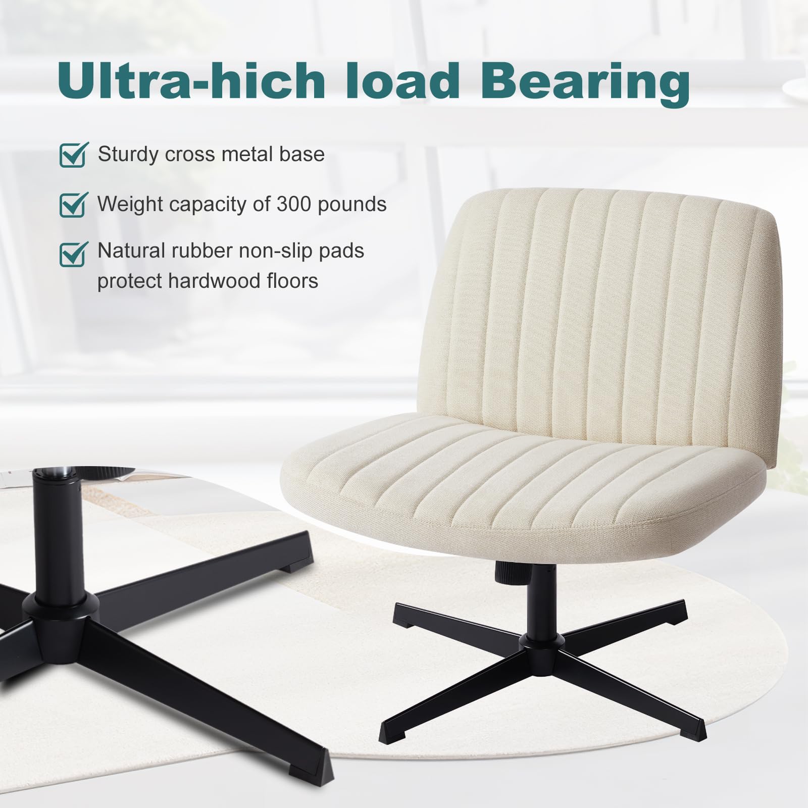 OLIXIS Criss Cross chair height adjustment lever, easy customization for desk height