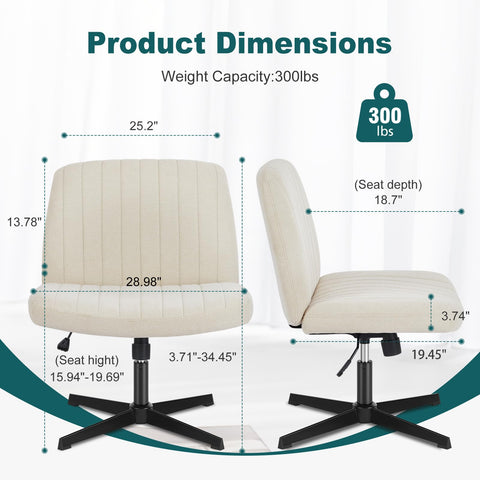 OLIXIS Criss Cross chair in a bright home office setup, modern design enhances workspace