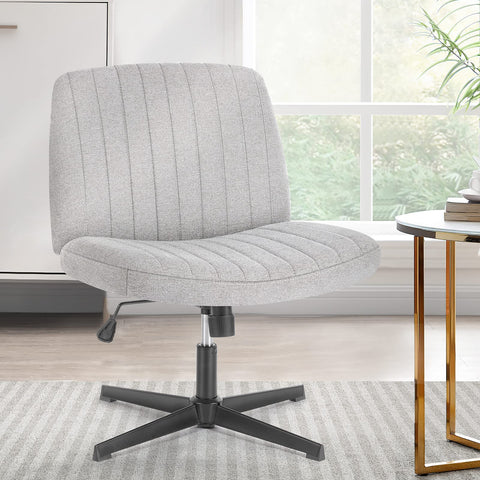 OLIXIS Criss Cross Chair metal base provides durable daily support.