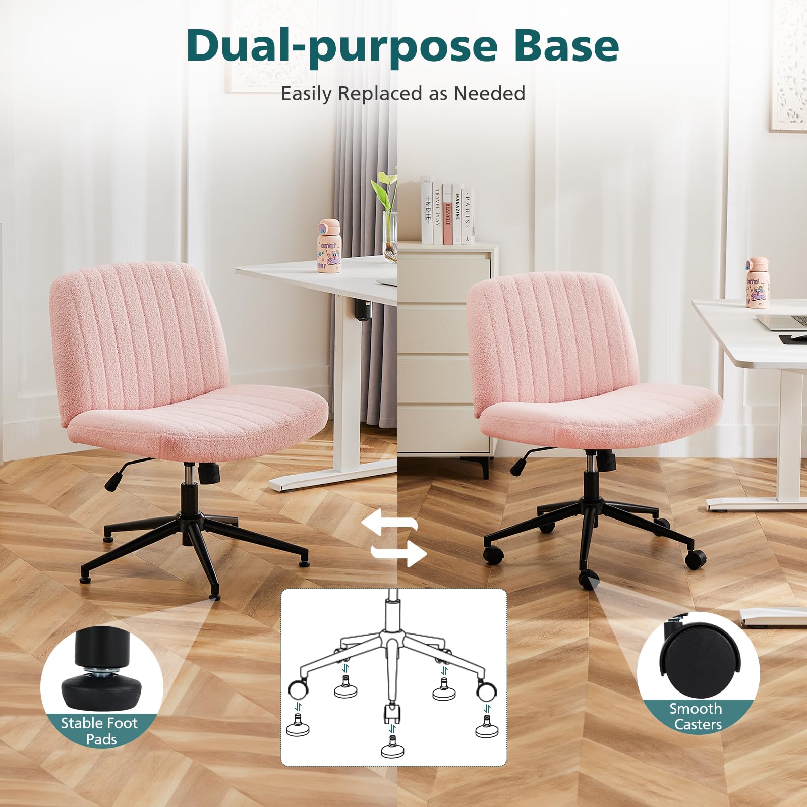 OLIXIS Criss Cross Chair modern chic style to enhance your workspace