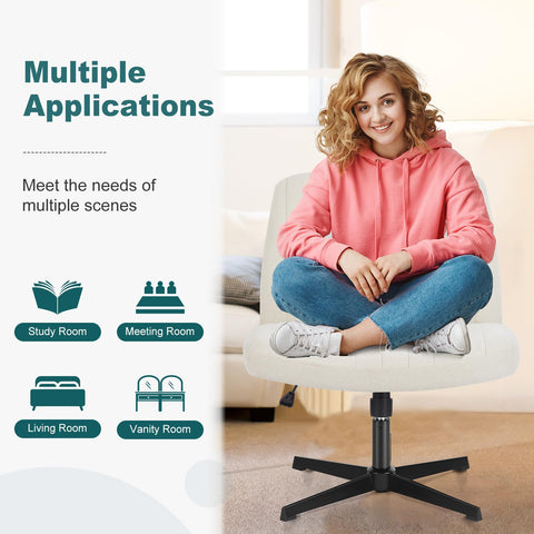 OLIXIS Criss Cross chair seat padded close-up, plush support for hours of study