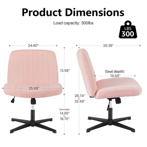 OLIXIS Criss Cross Chair swivel feature for space-saving rotating seating.
