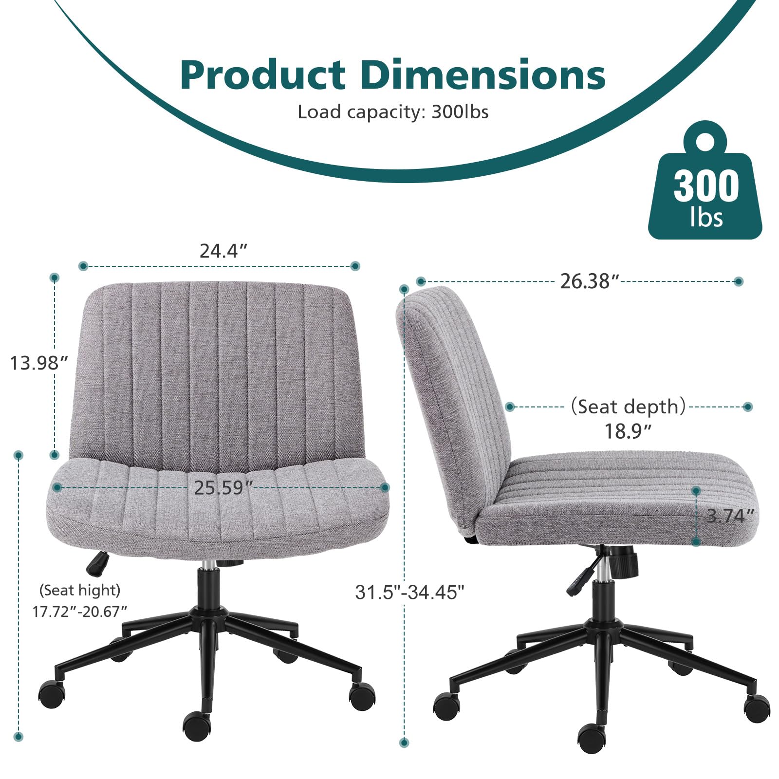 OLIXIS Criss Cross Chair wheels with optional foot pads balance mobility and stability.