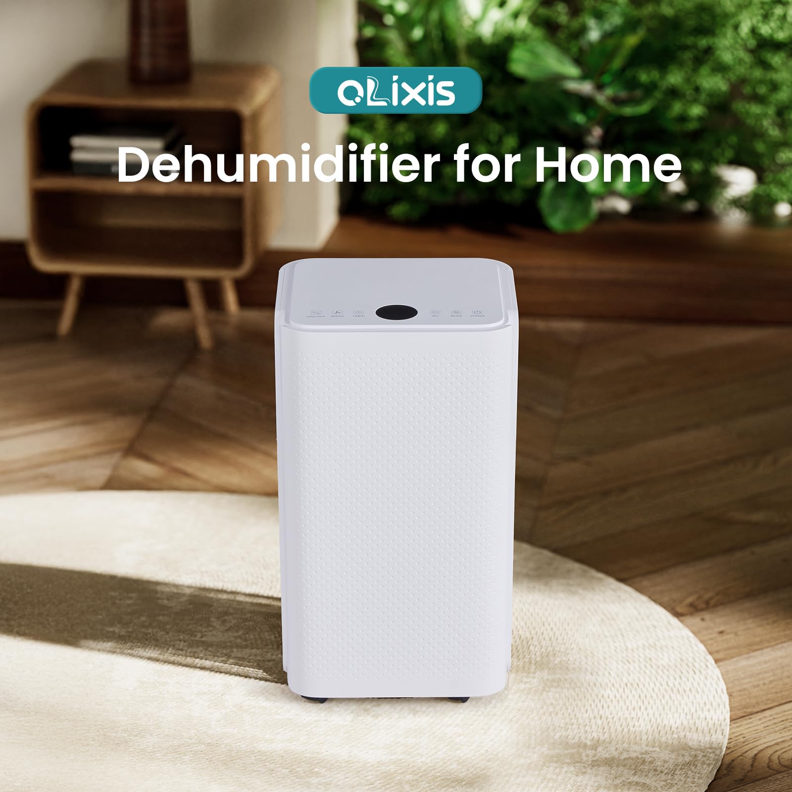 OLIXIS dehumidifier 360 swivel casters for easy movement