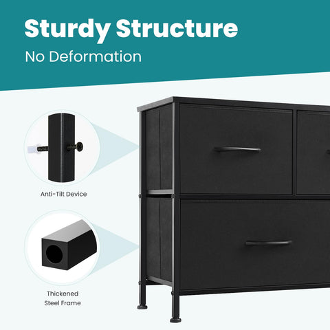 Easy assembly with included tools and clear instructions.