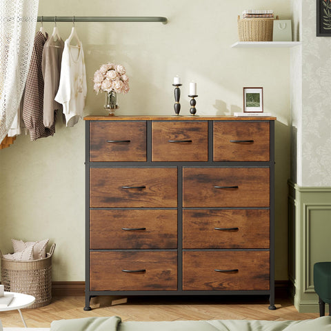 OLIXIS fabric drawers offer breathable storage for clothes and linens