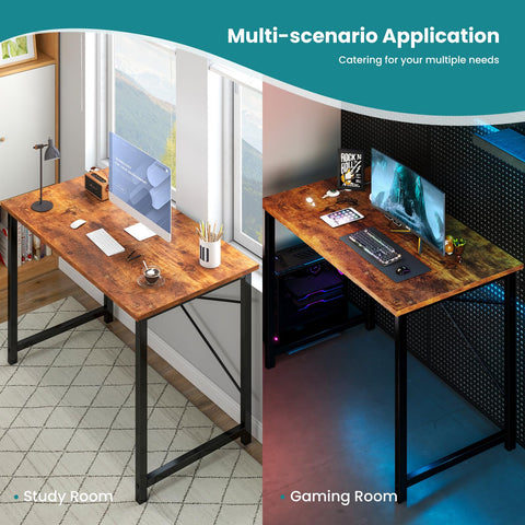 OLIXIS desk in a home office setting for versatile use