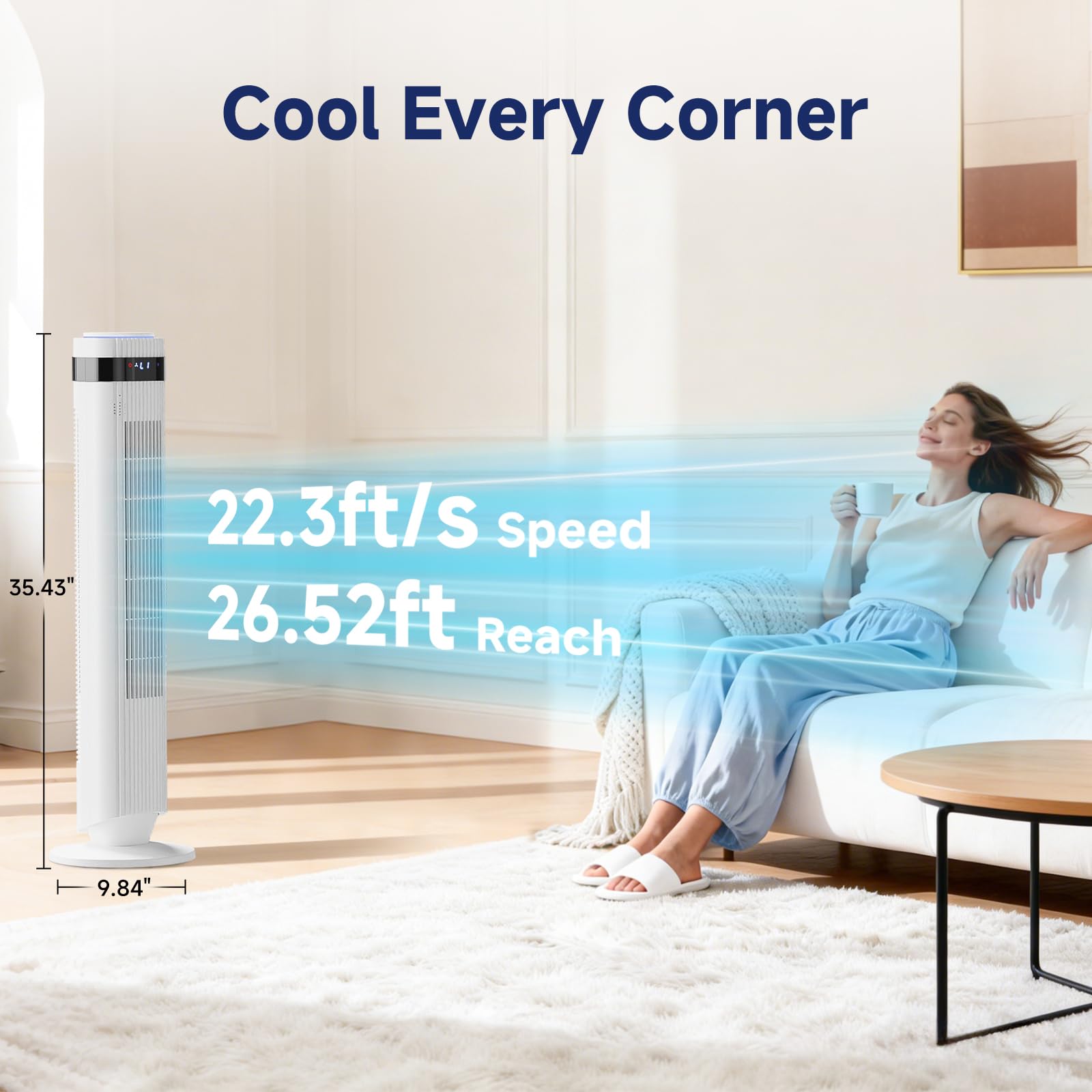 OLIXIS remote control enables easy adjustments from across the room