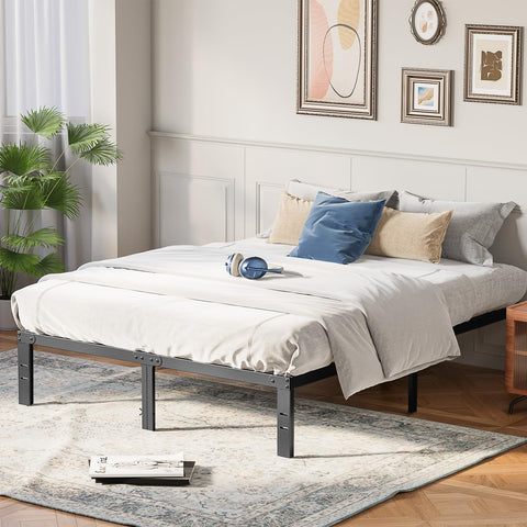 OLIXIS twin bed frame center support provides a stable sleeping surface