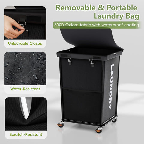 Olldide trapezoidal frame design adds stability under heavy loads