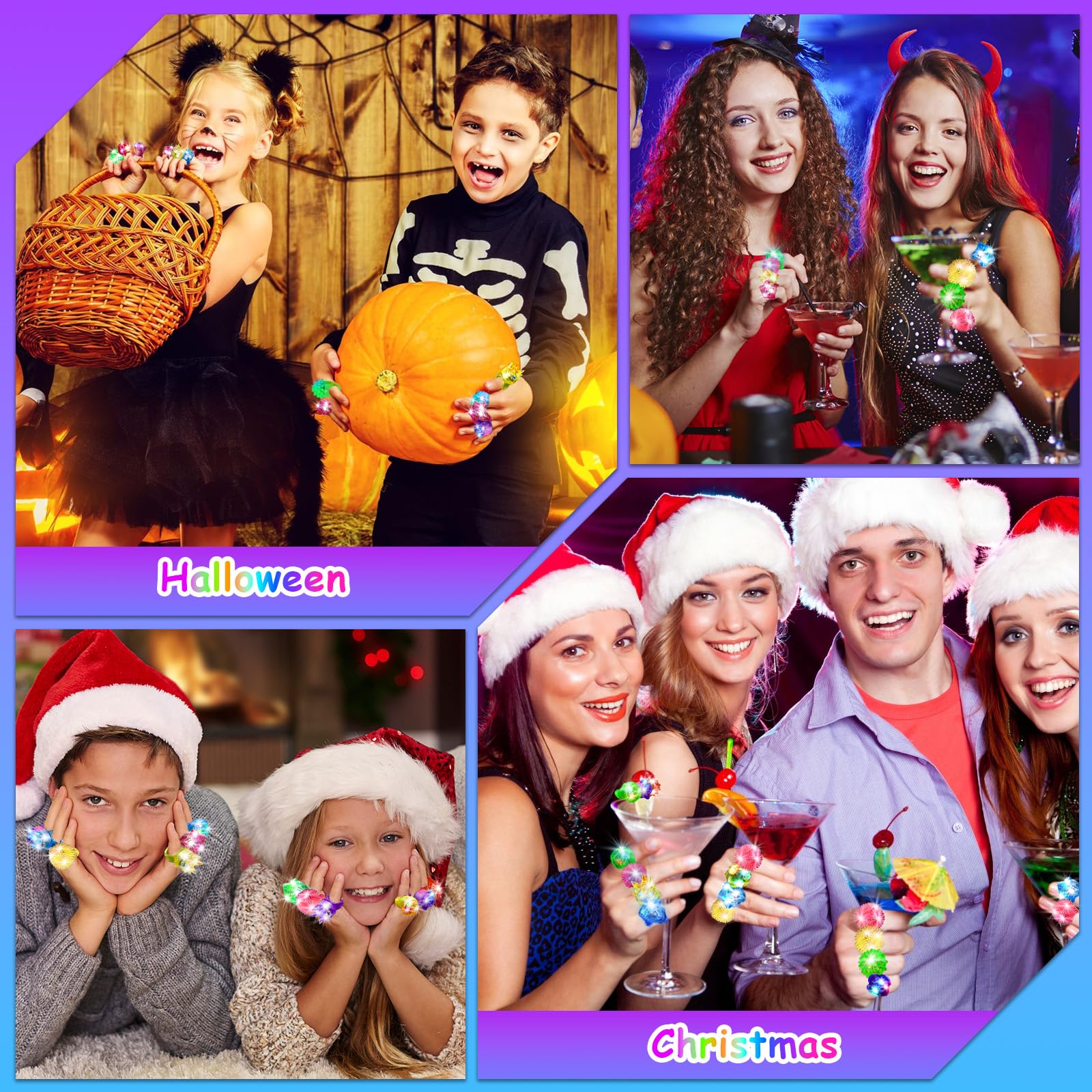 OLUPP flexible rubber rings suited for kids and adults.