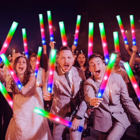OLUPP foam glow sticks are safe and non-toxic for children