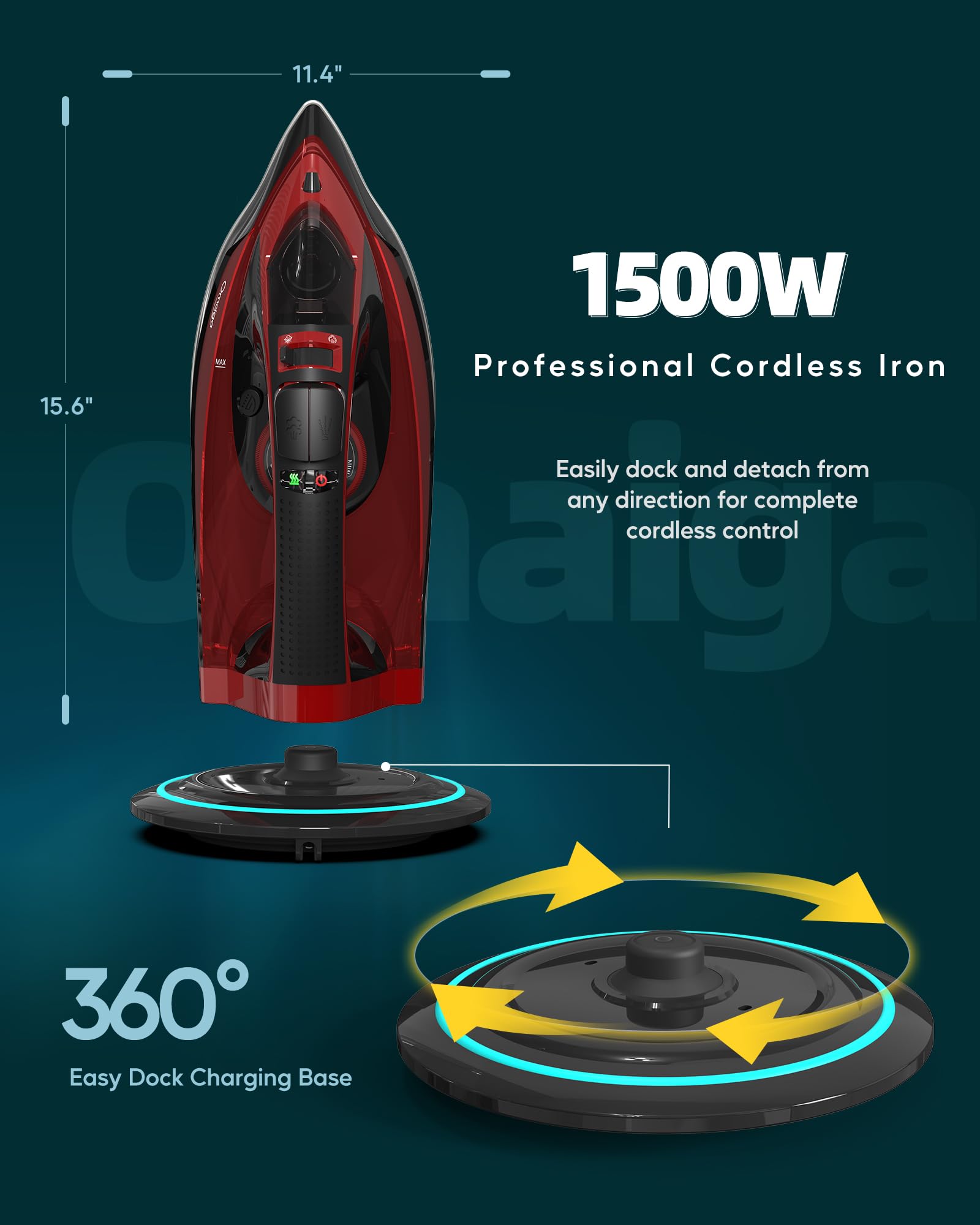 OMAIGA rapid heat up to 25 seconds