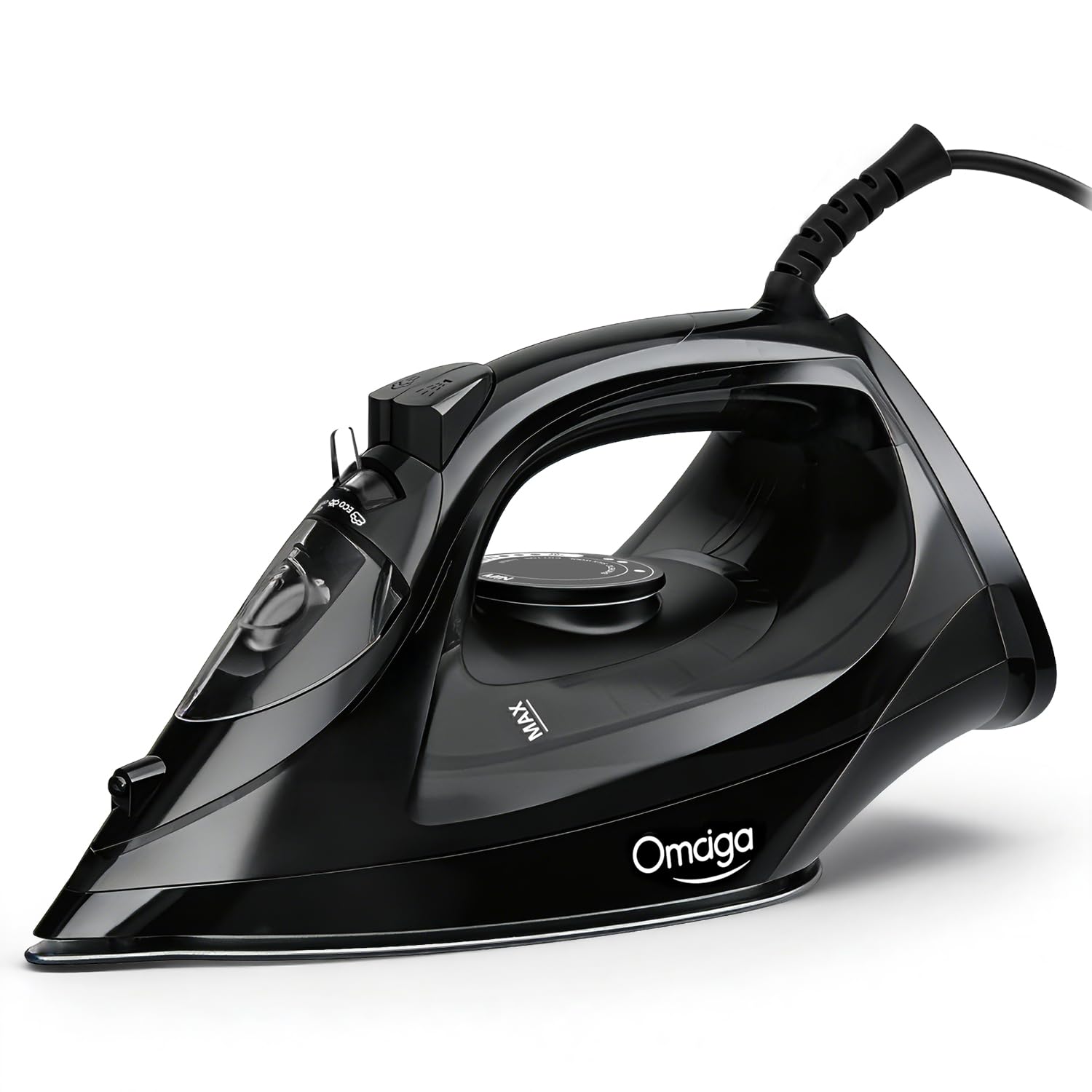 OMAIGA steam iron burst steam for fast wrinkle removal on fabrics