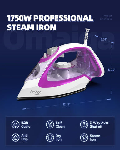 OMAIGA self-cleaning feature for easy maintenance and consistent performance.
