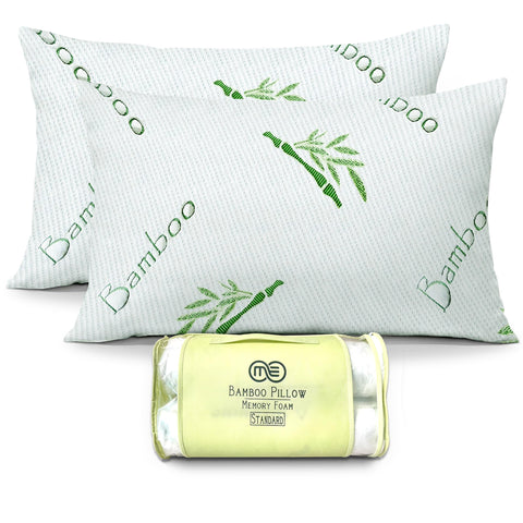 OMEO pillow shredded memory foam close-up showing supportive filling for neck and shoulders