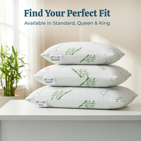 OMEO shredded memory foam fill demonstrates customizable loft for comfort