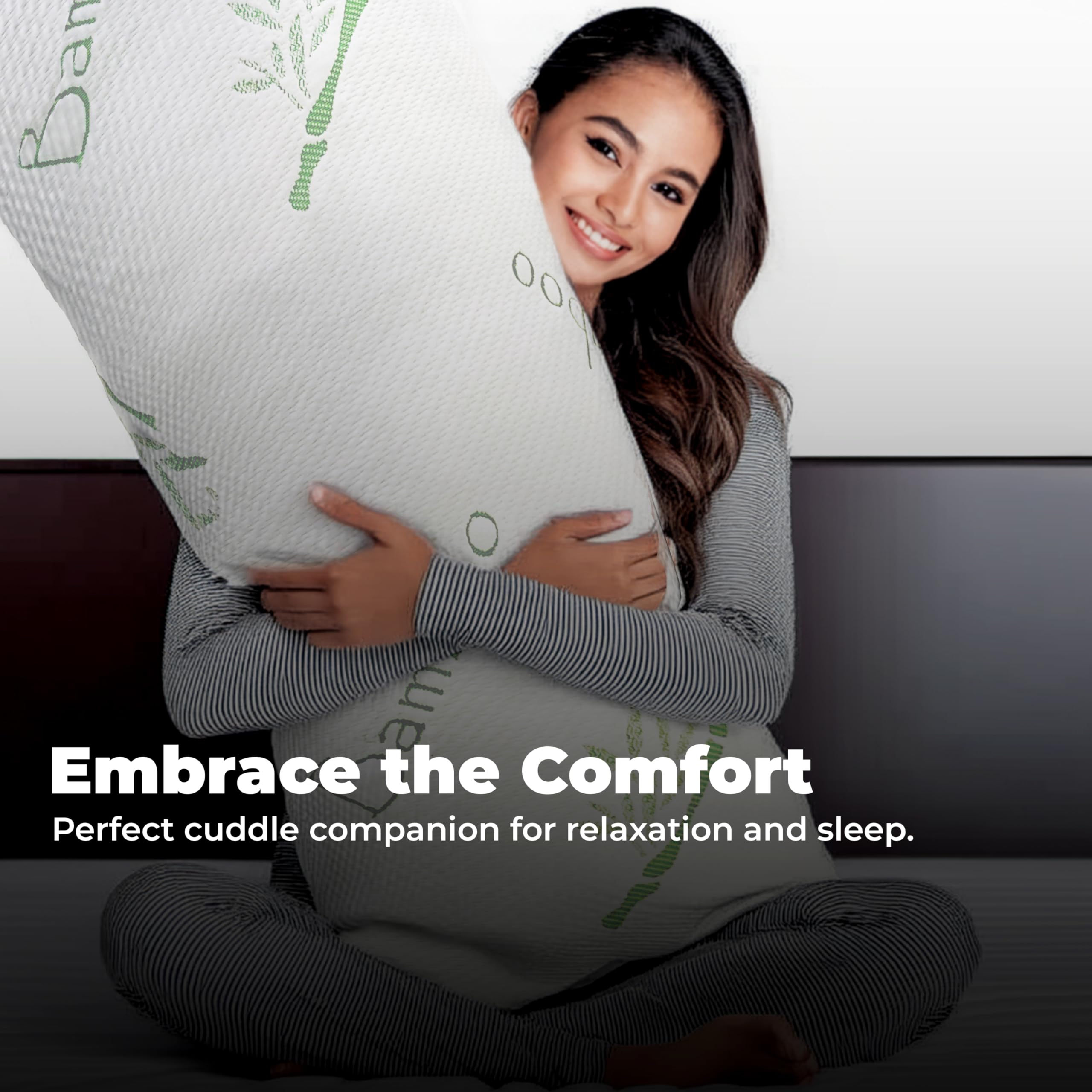 OMEO washable pillowcase keeps the pillow fresh through easy removal.