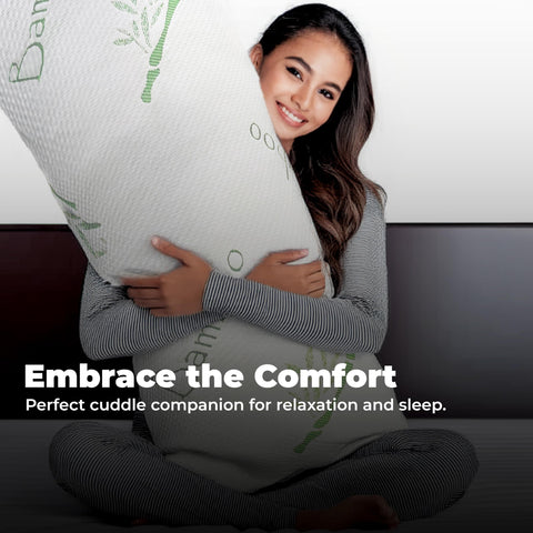 OMEO washable pillowcase keeps the pillow fresh through easy removal.