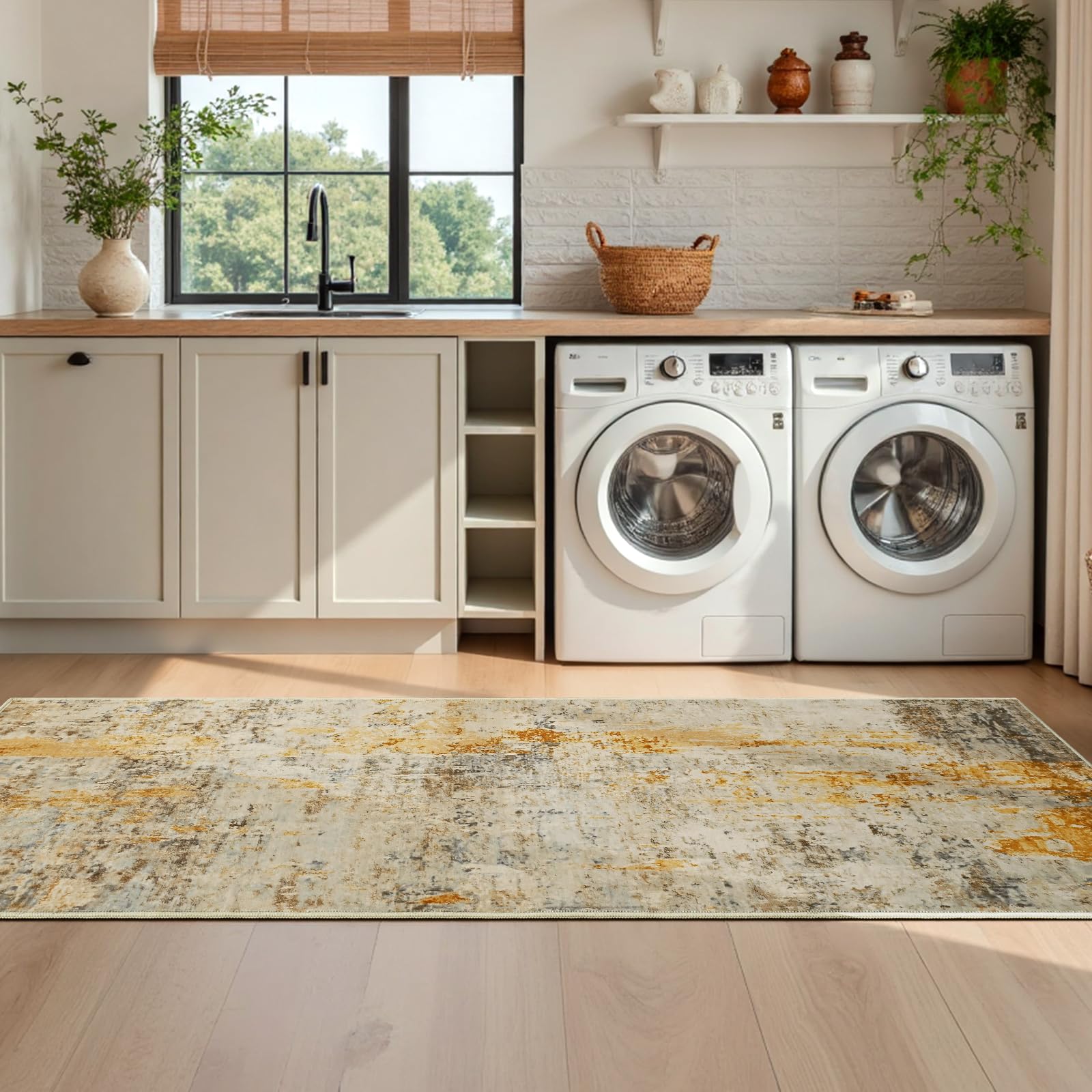 Ompaa bedroom and living room rug adds warmth and cozy ambience.